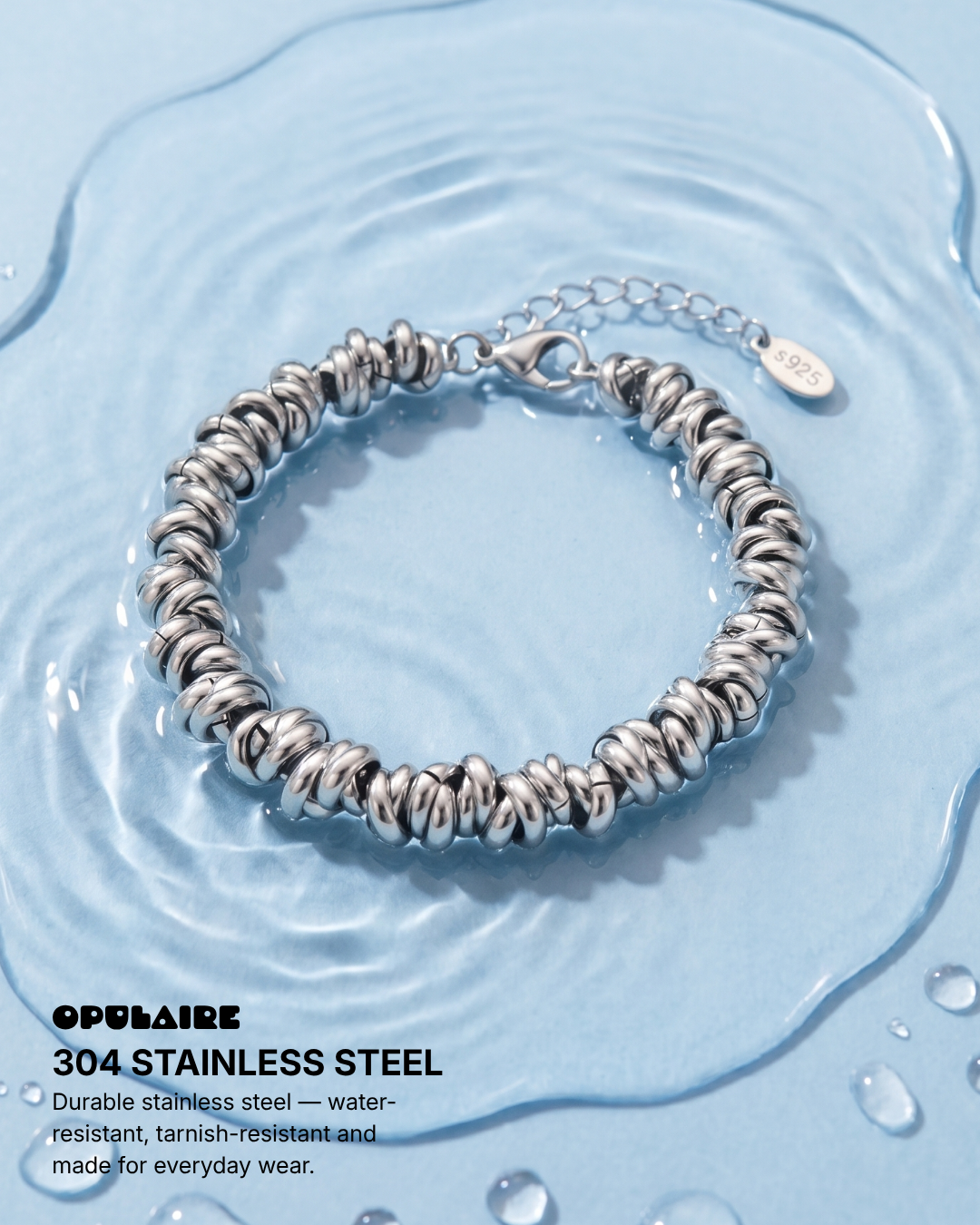 Bea - Dainty link bracelet - Stainless steel
