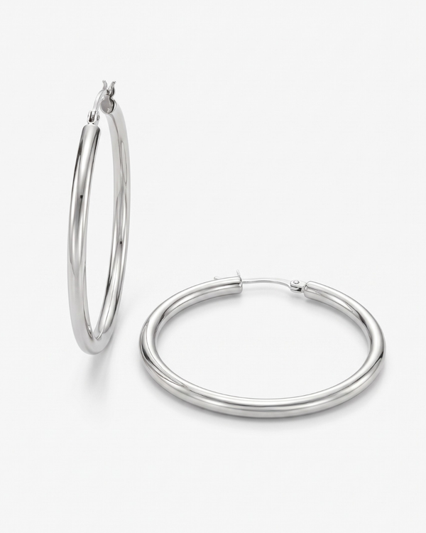 Hoop oorbellen groot