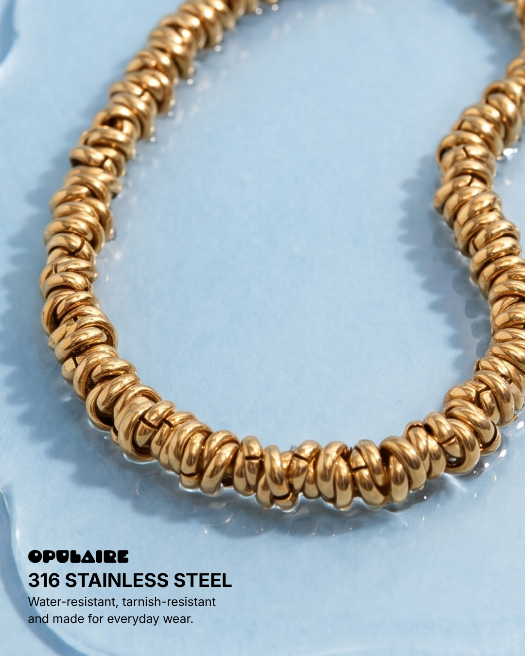 Bea - Dainty link necklace - Stainless steel