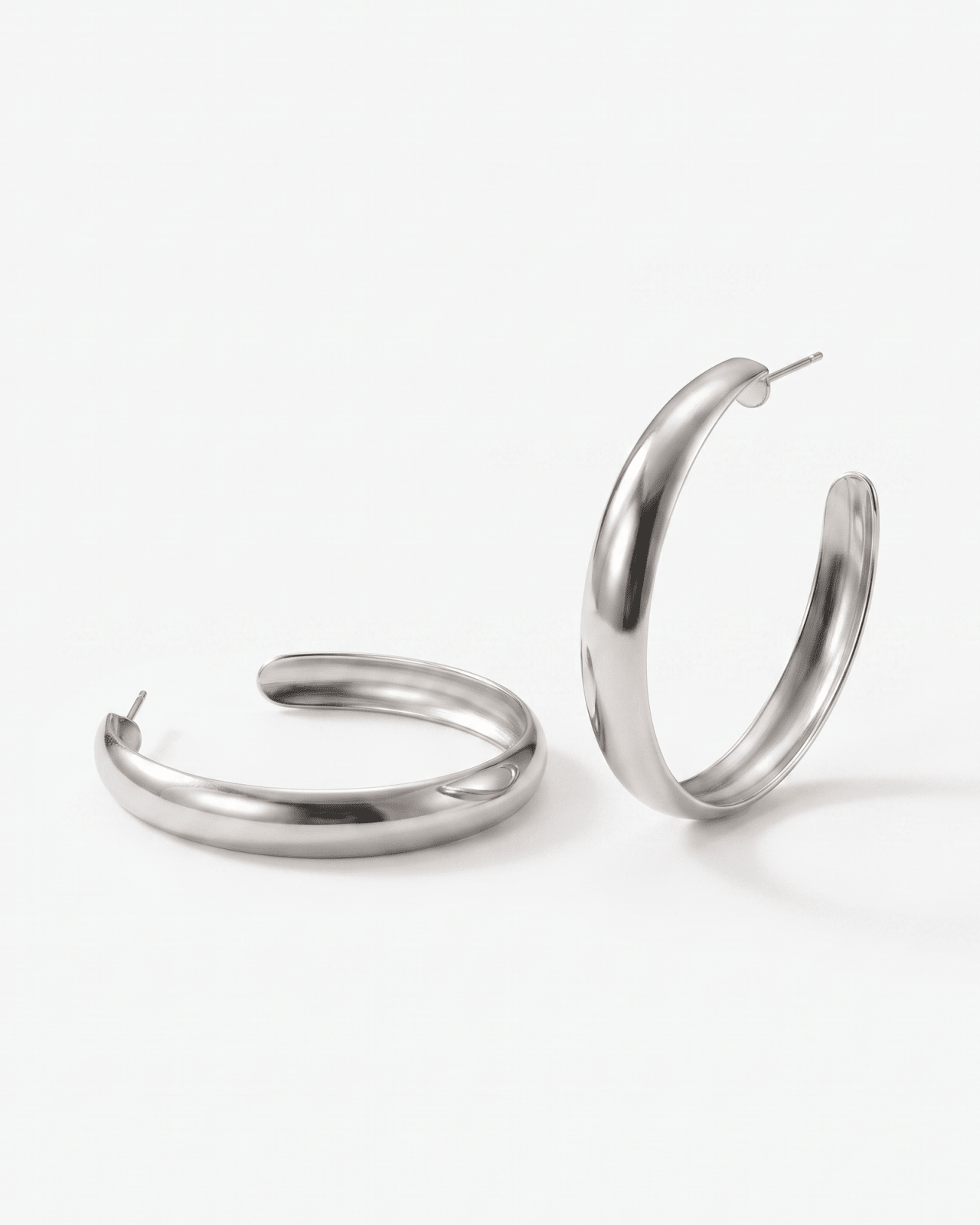 Big hoop earrings small - Opulaire - WATERPROOF jewelry - 