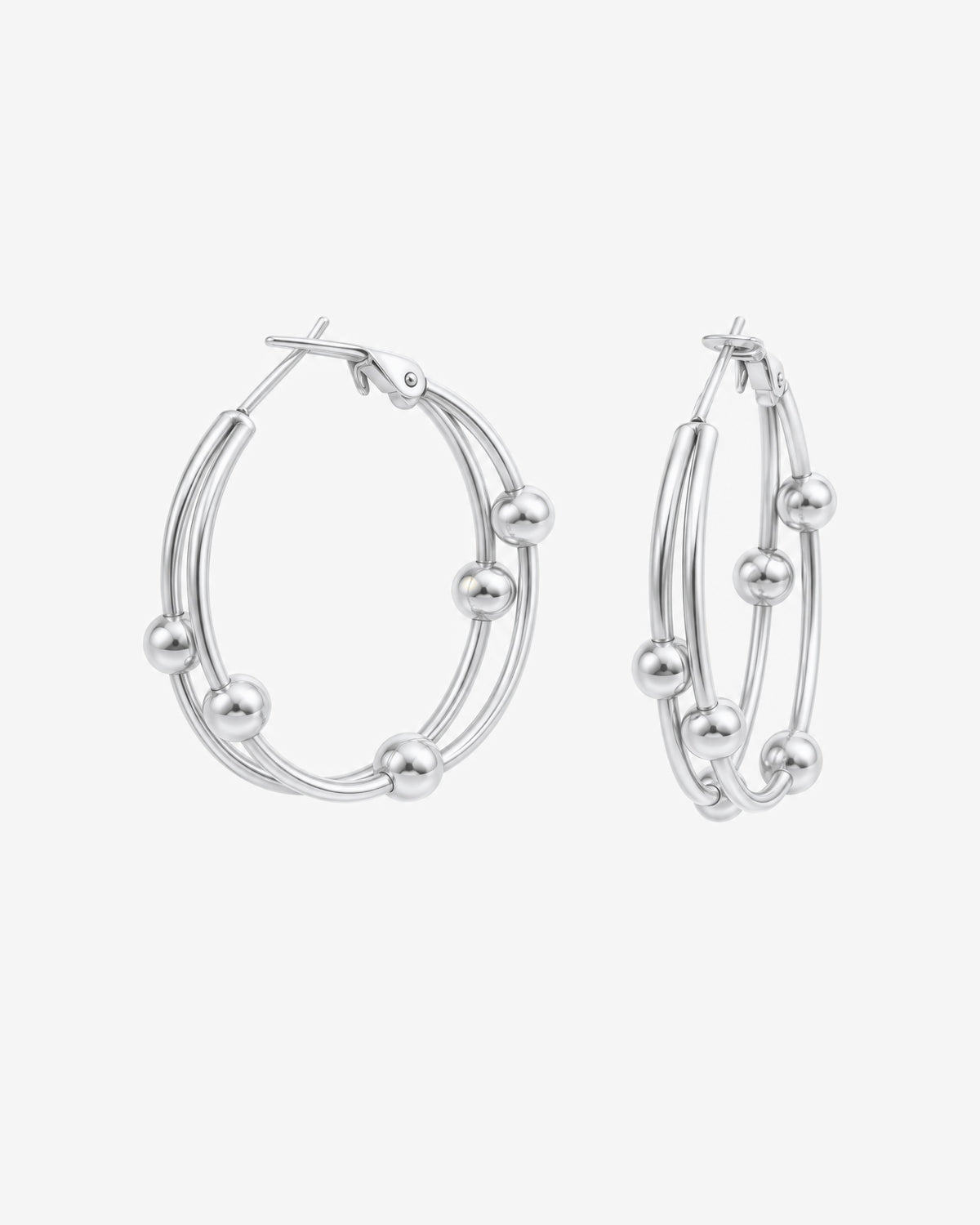 Bree hoop oorbellen
