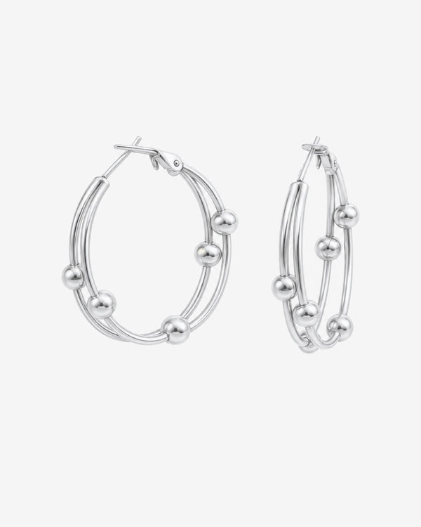 Bree hoop oorbellen
