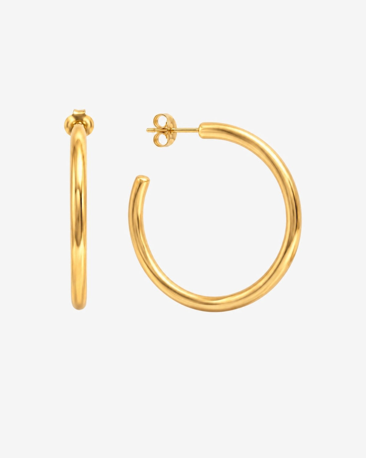 Britney hoops - Opulaire - WATERPROOF jewelry - 