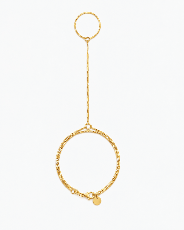 Brooklyn hand chain - Opulaire - WATERPROOF jewelry - 