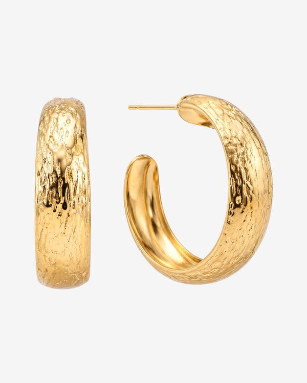 Cara hoops - Opulaire - WATERPROOF jewelry - 