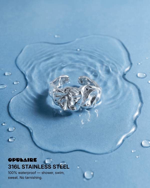Caserta ring - Opulaire - WATERPROOF jewelry - EU 54 -