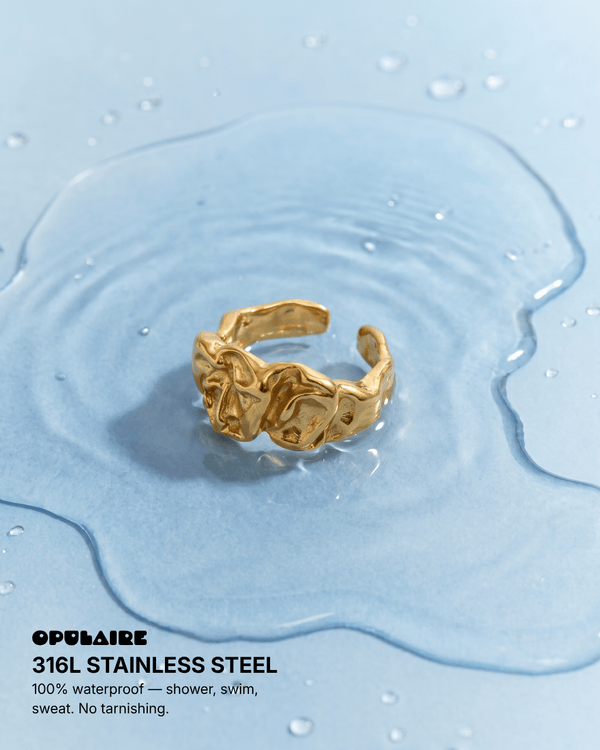 Caserta ring - Opulaire - WATERPROOF jewelry - EU 54 -