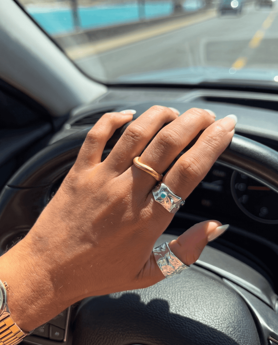 Chealsea - Stackable ring - Stainless steel