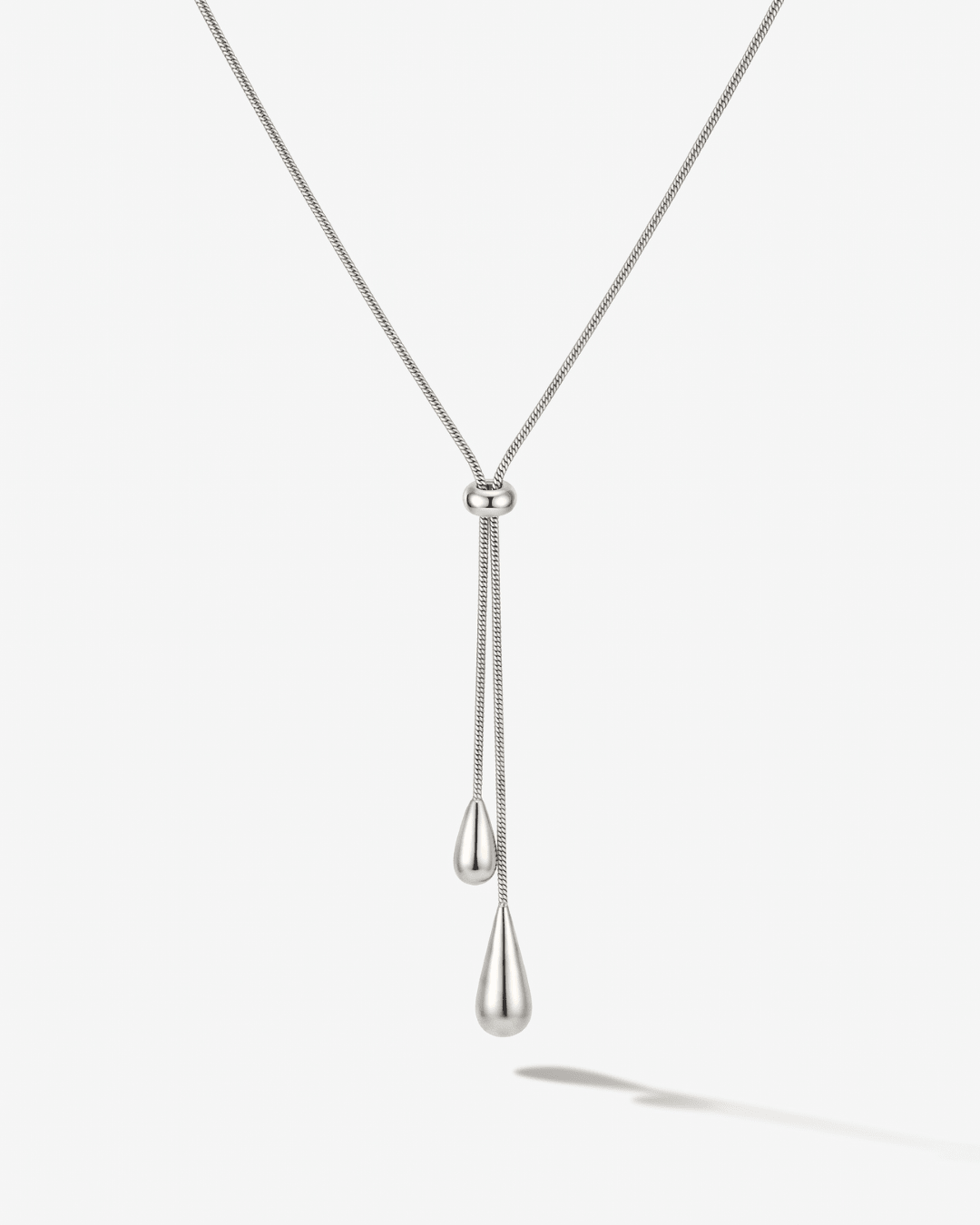 Emy - Adjustable pendant necklace - Stainless steel - Opulaire - WATERPROOF jewelry - 