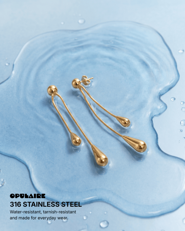 Emy earrings - Opulaire - WATERPROOF jewelry - 