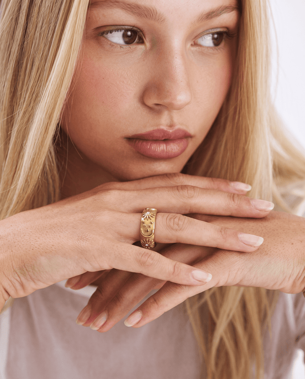 Hana ring - Opulaire - WATERPROOF jewelry - EU 52 -
