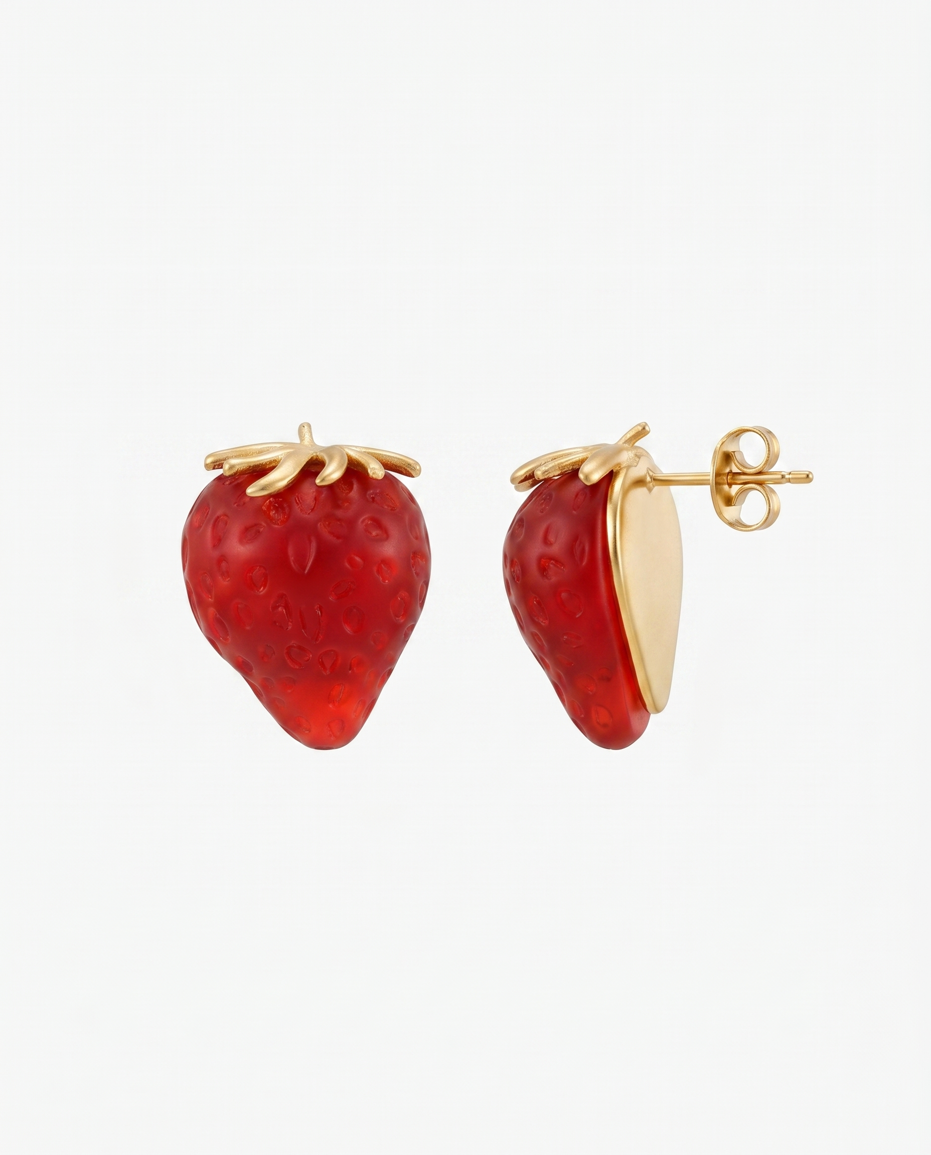 Fraise BOUCLES D'OREILLES