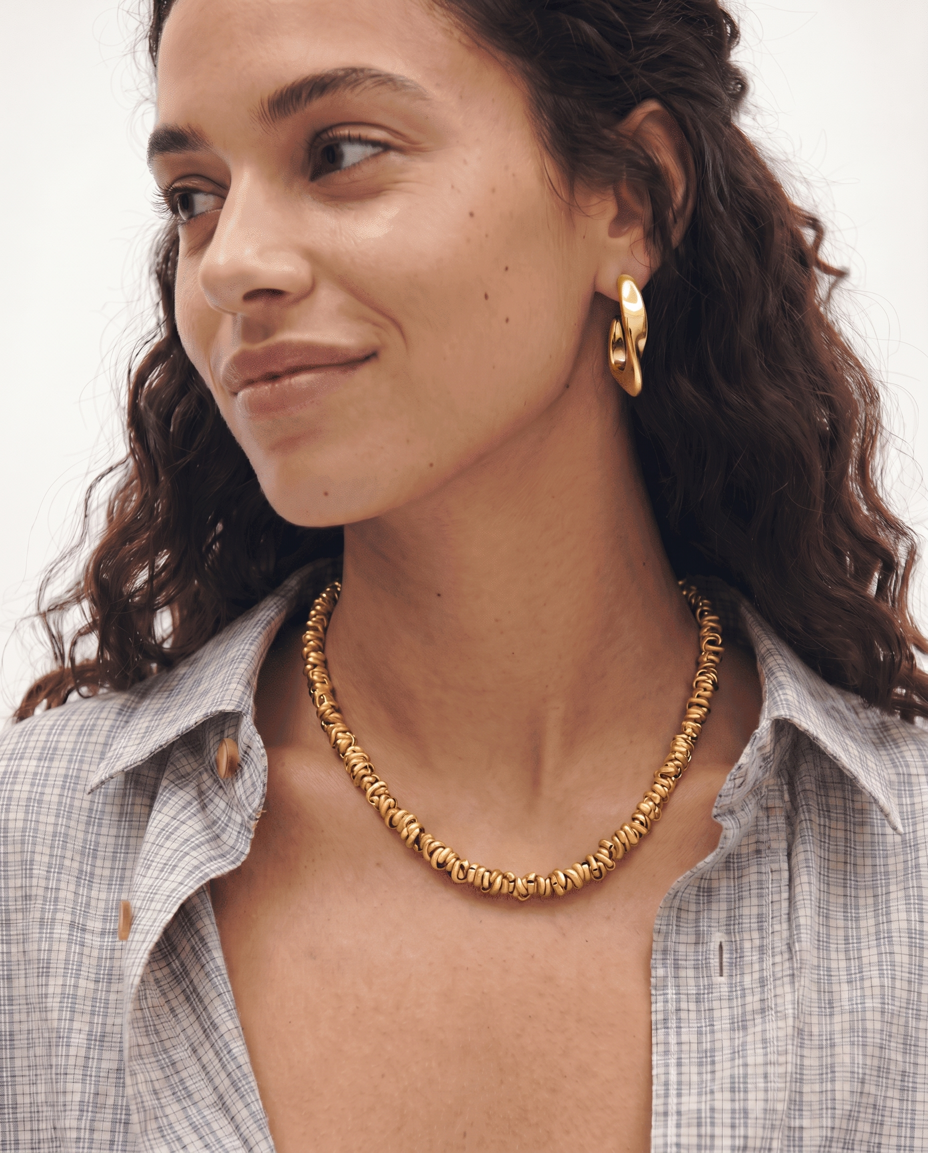 Bea - Dainty link necklace - Stainless steel