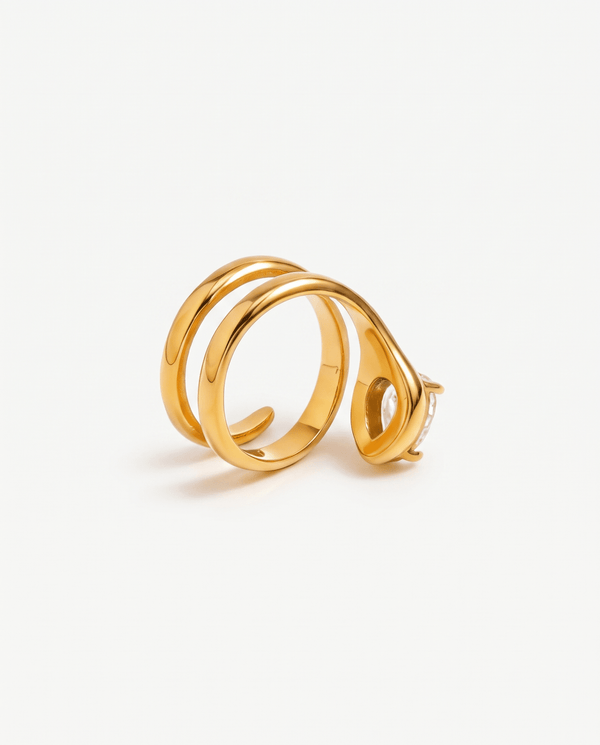 Jolie ring - Opulaire - WATERPROOF jewelry - EU 52 -