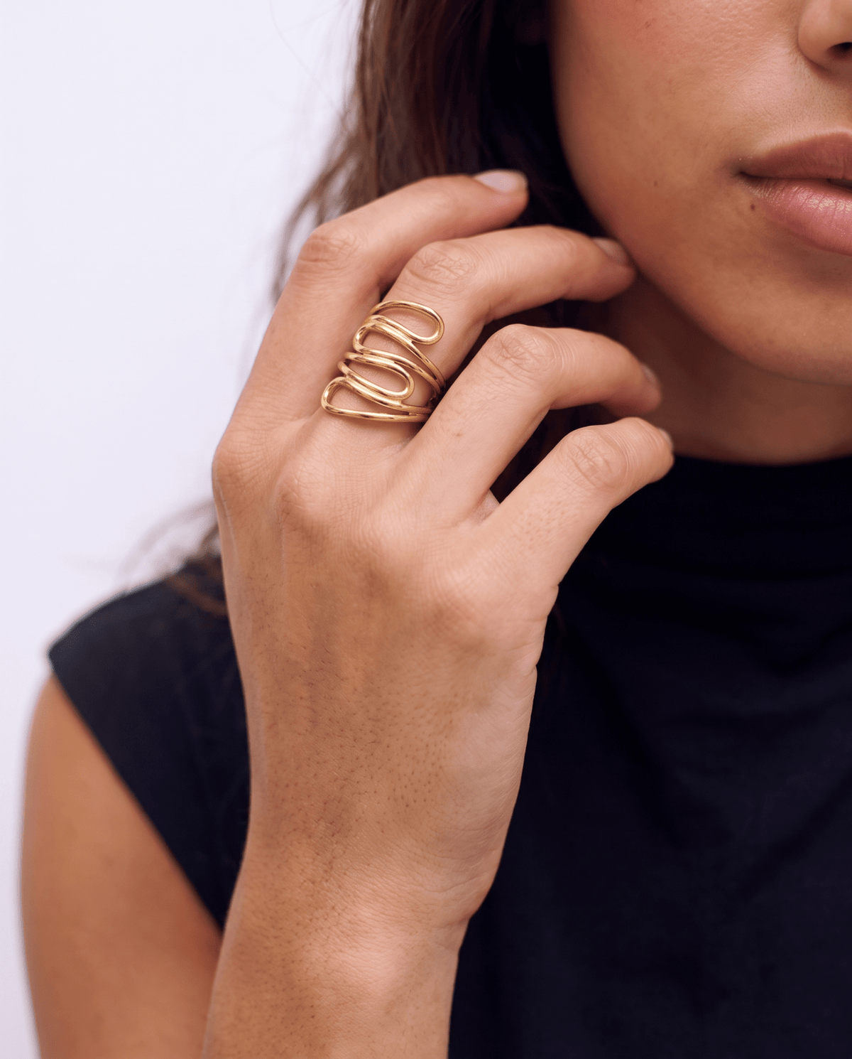 Joyce ring - Opulaire - WATERPROOF jewelry - Adjustable -