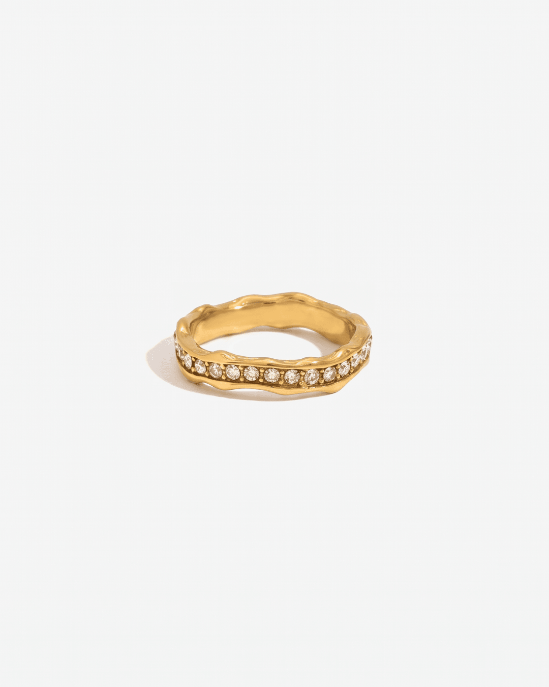 Livia ring - Opulaire - WATERPROOF jewelry - Gold - EU 52