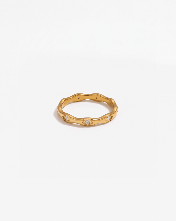 Lotus ring - Opulaire - WATERPROOF jewelry - EU 54 -