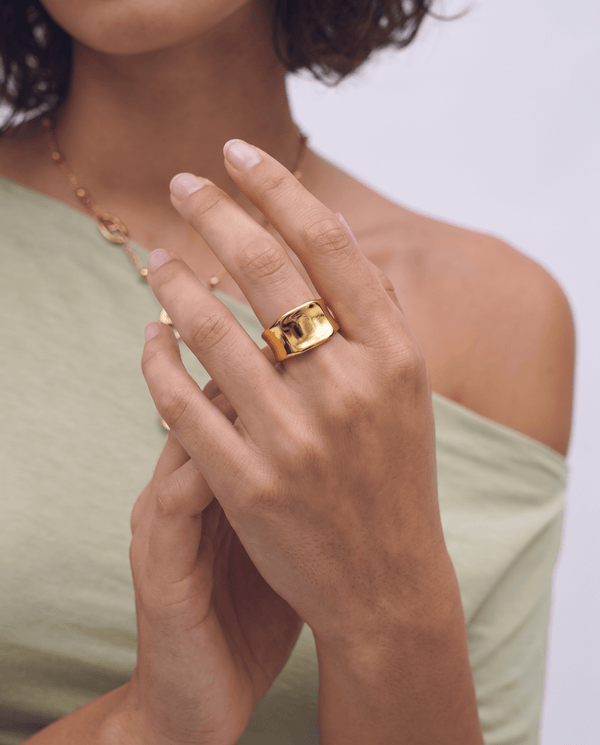 Mojya ring - Opulaire - WATERPROOF jewelry - Adjustable -