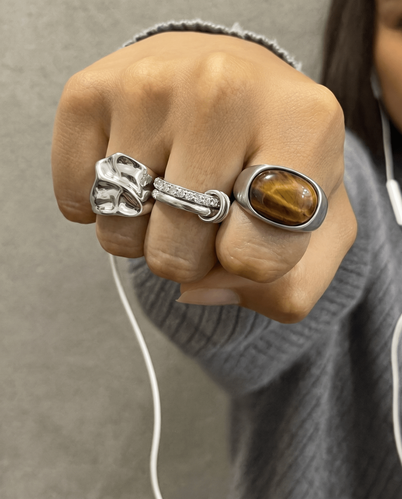 Nella ring - Opulaire - WATERPROOF jewelry - EU 54 -