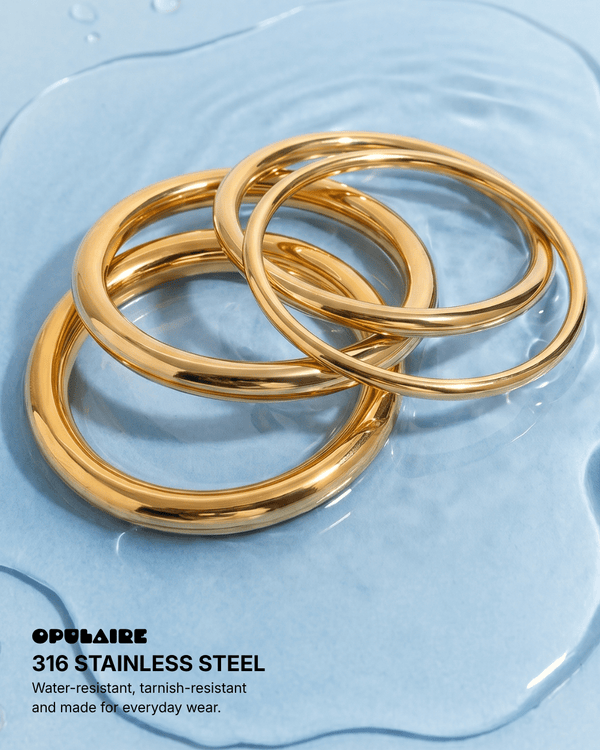 Nina bangle - Opulaire - WATERPROOF jewelry - 