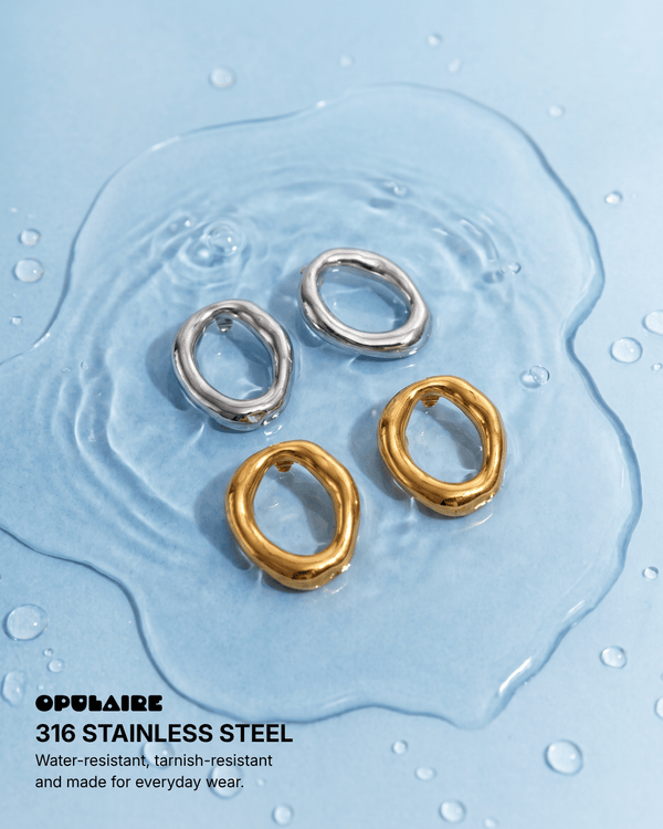 Olivia earrings - Opulaire - WATERPROOF jewelry - 