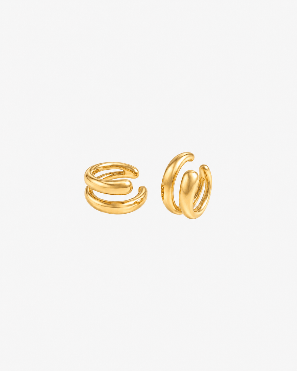 Sage ear cuffs - Opulaire - WATERPROOF jewelry - 