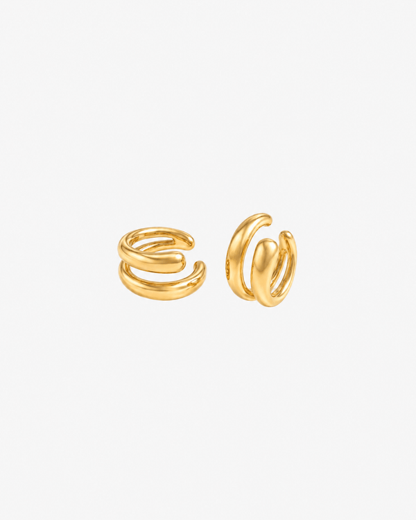 Sage ear cuffs - Opulaire - WATERPROOF jewelry - 