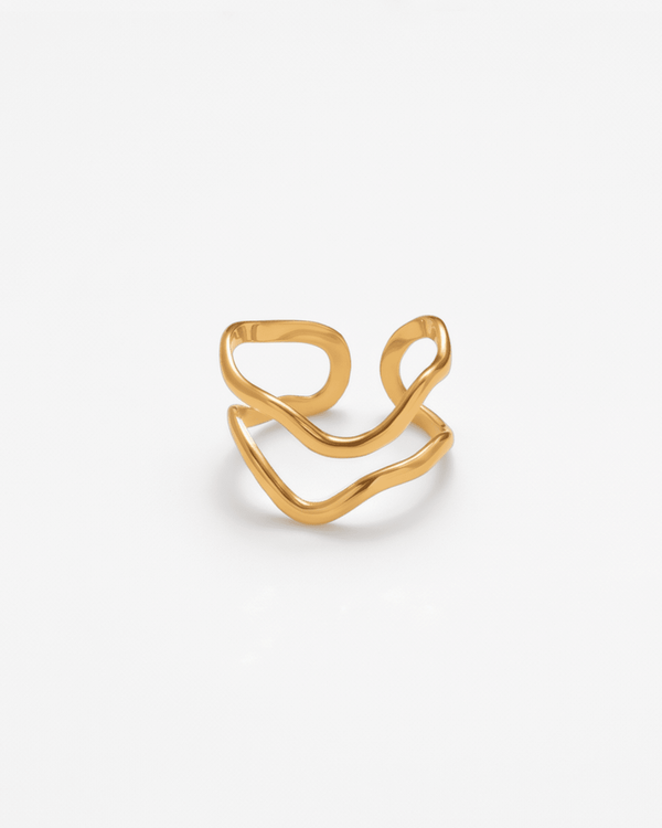 Saze ring - Opulaire - WATERPROOF jewelry - Adjustable -