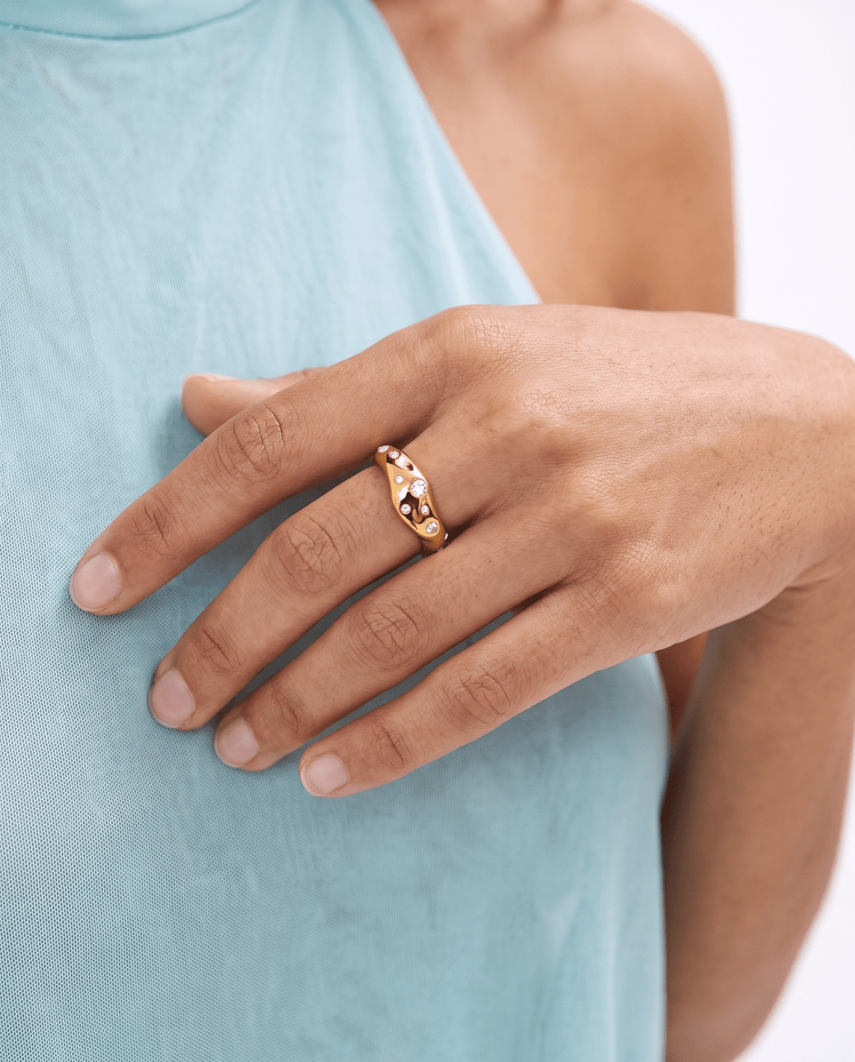 Syracuse ring - Opulaire - WATERPROOF jewelry - EU 52 -