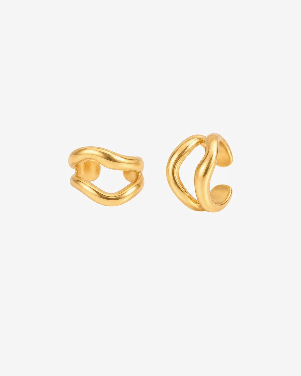 Ziya ear cuffs - Opulaire - WATERPROOF jewelry - 